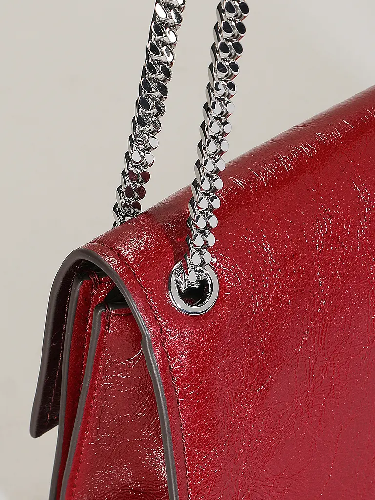 TORY BURCH | Ledertasche - Mini Bag KIRA  | Rot