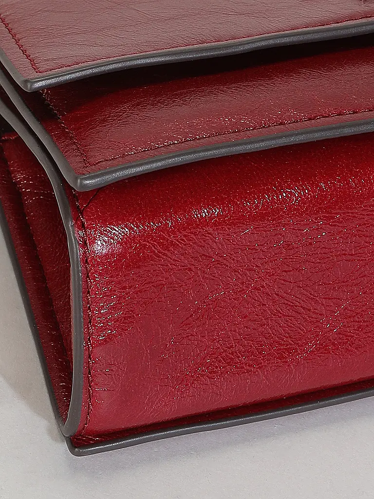 TORY BURCH | Ledertasche - Mini Bag KIRA  | Rot