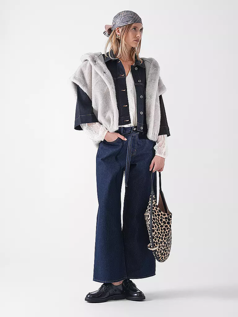 TORY BURCH | Ledertasche - Schultertasche  | bunt