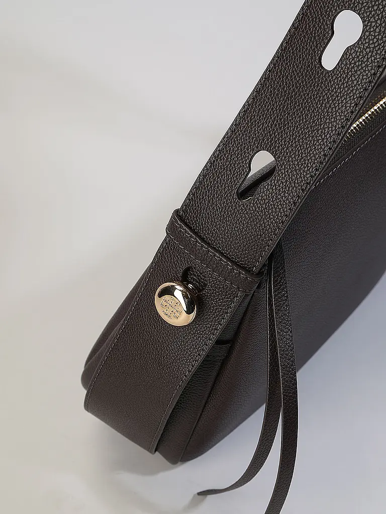 TORY BURCH | Ledertasche - Schultertasche  | Braun