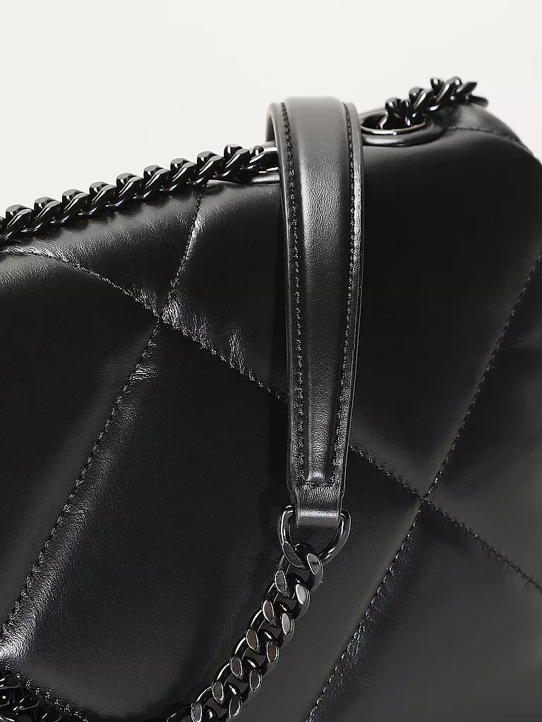 TORY BURCH | Ledertasche - Schultertasche KIRA  | schwarz