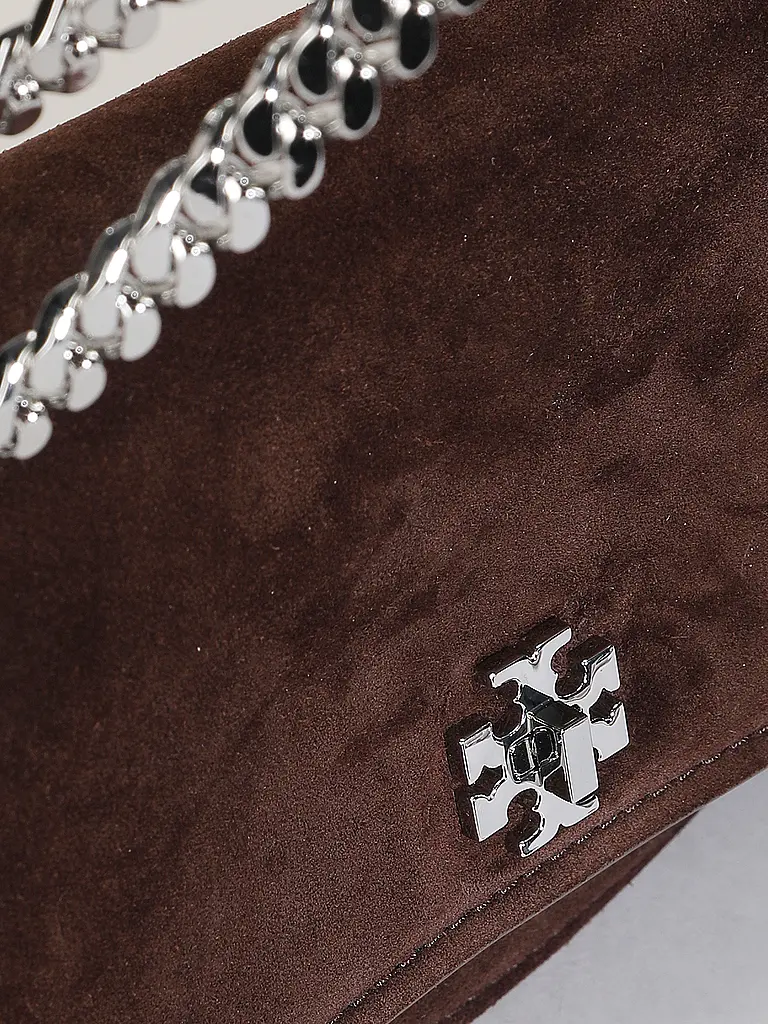 TORY BURCH | Ledertasche - Schultertasche KIRA  | Braun