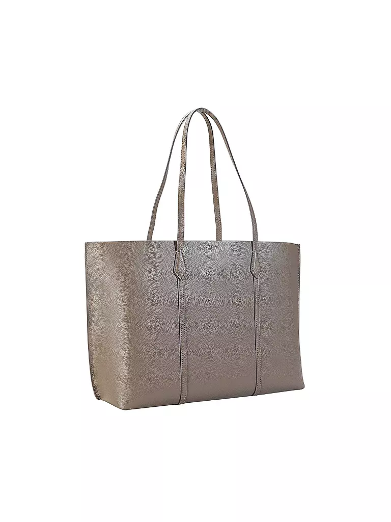 TORY BURCH | Ledertasche - Shopper PERRY | hellbraun