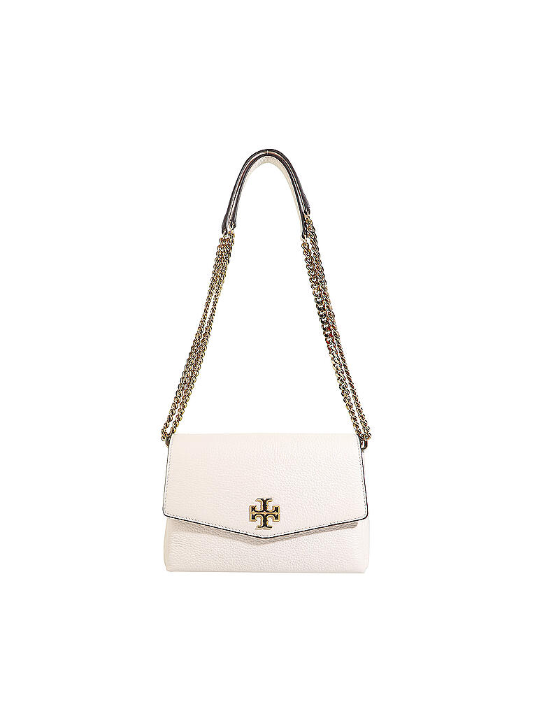 TORY BURCH | Ledertasche - Shoulder Bag Kira  | creme