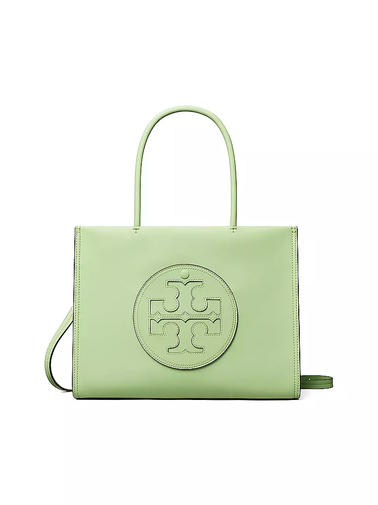 TORY BURCH | Ledertasche - Tote Bag ELLA ECO TOTE Small | hellgrün