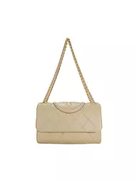 TORY BURCH | Ledertasche - Umhängetasche  | beige