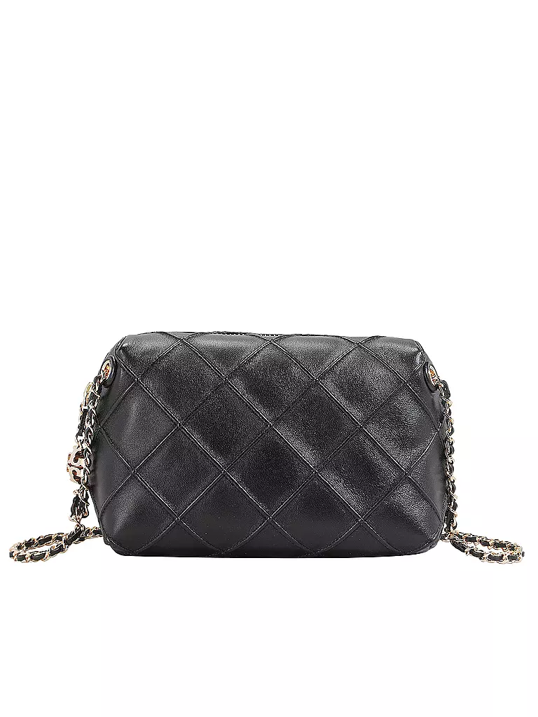 TORY BURCH | Ledertasche - Umhängetasche FLEMING Small | schwarz