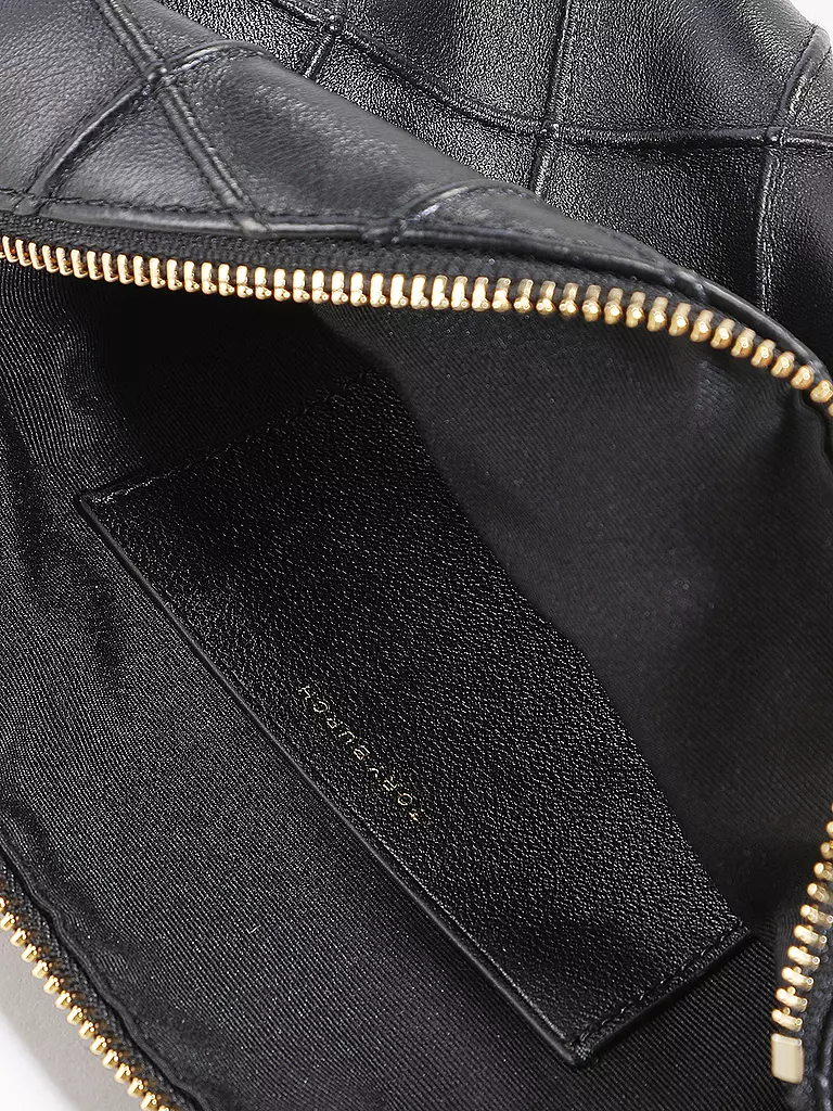 TORY BURCH | Ledertasche - Umhängetasche FLEMING Small | schwarz