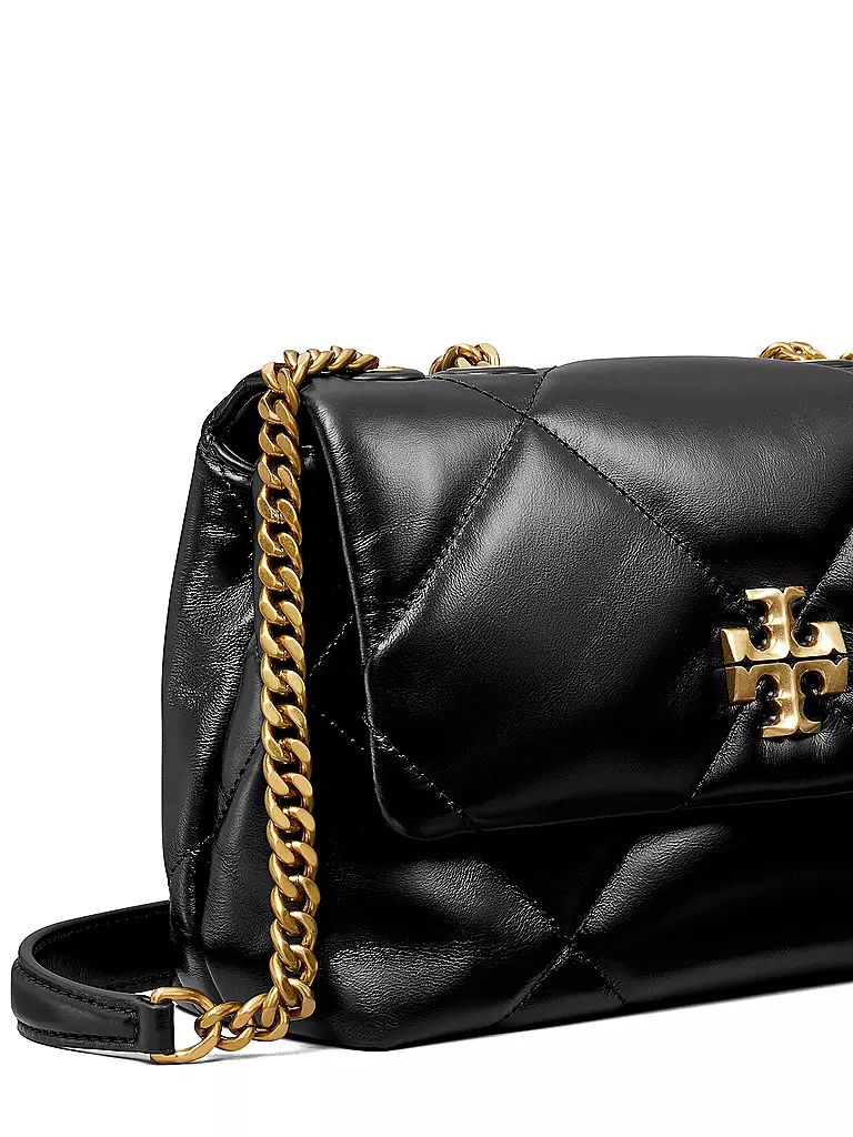 TORY BURCH | Ledertasche - Umhängetasche KIRA DIAMOND Small | schwarz