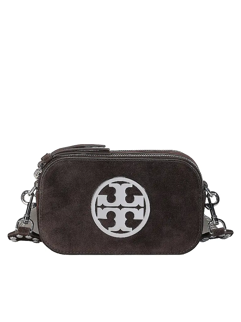 TORY BURCH | Ledertasche - Umhängetasche MILLER SUEDE MINI | Beige
