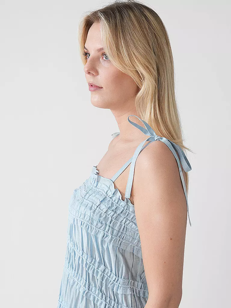TORY BURCH | Midikleid | hellblau