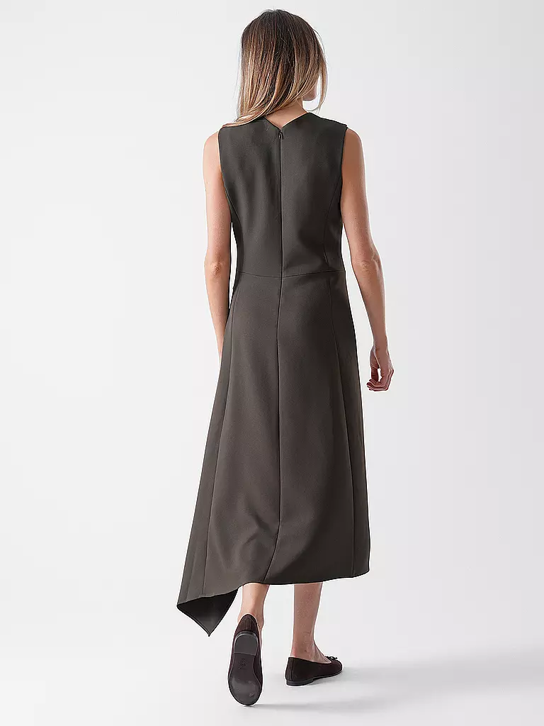 TORY BURCH | Midikleid | olive