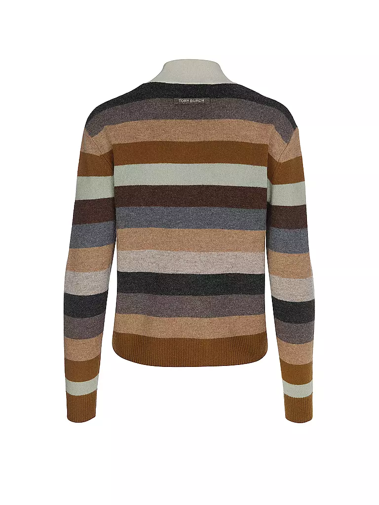 TORY BURCH | Rollkragenpullover  | grau