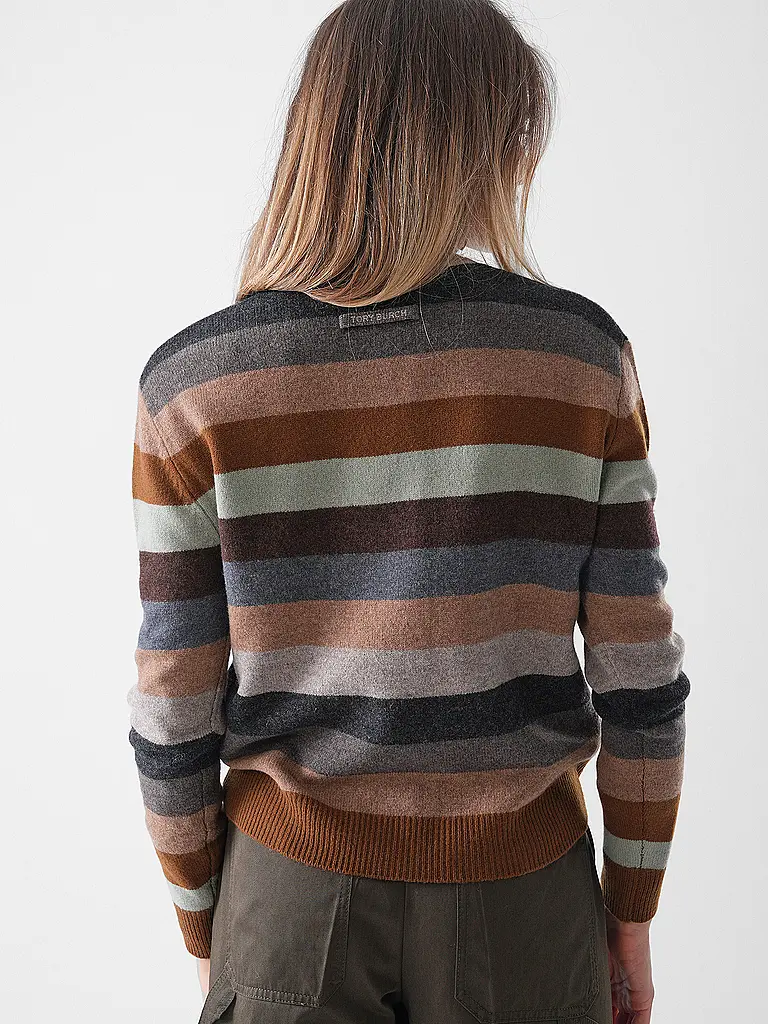 TORY BURCH | Rollkragenpullover  | grau