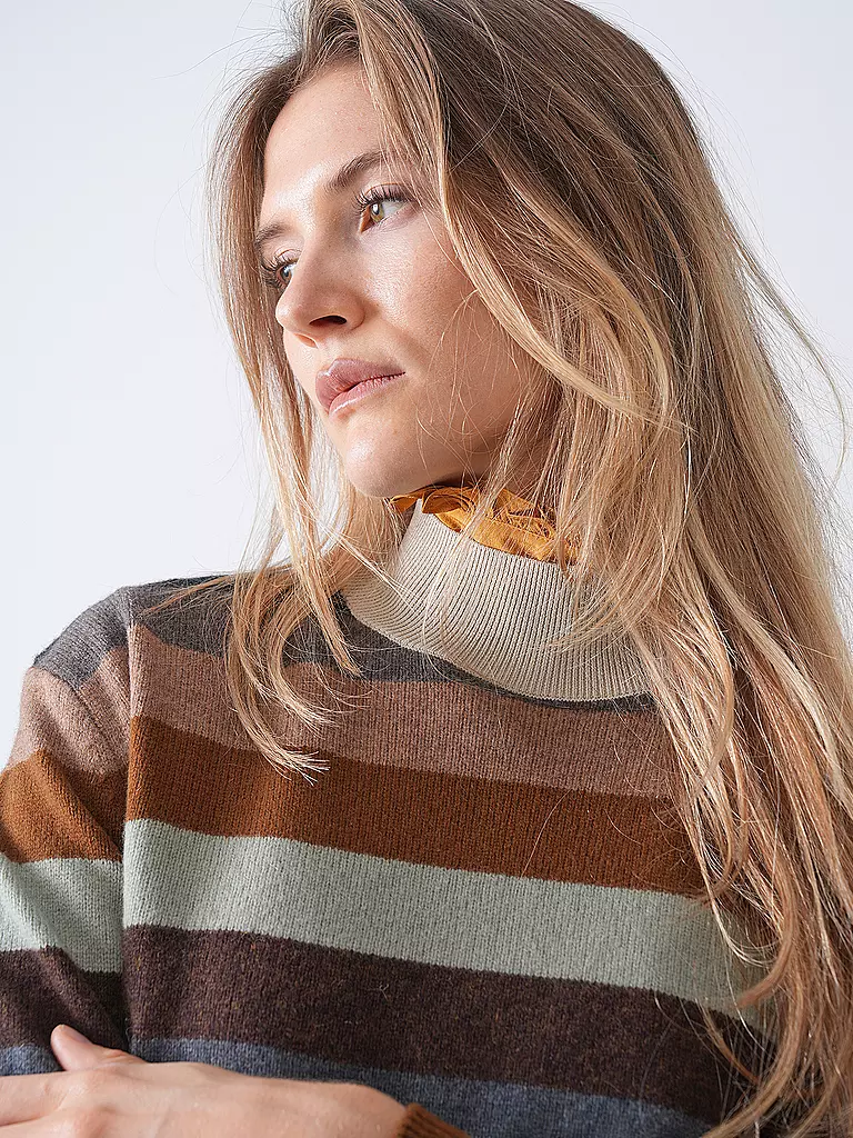 TORY BURCH | Rollkragenpullover | grau