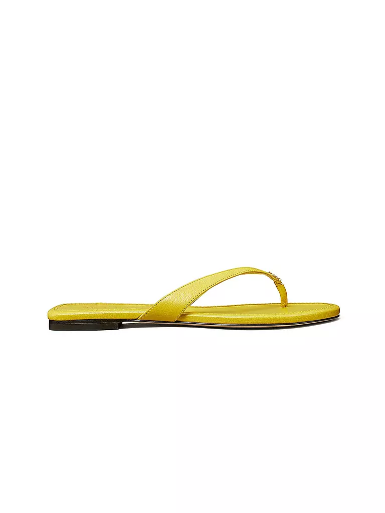 TORY BURCH | Sandalen - Zehentrenner | gelb