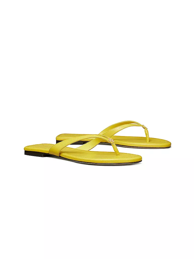 TORY BURCH | Sandalen - Zehentrenner | gelb