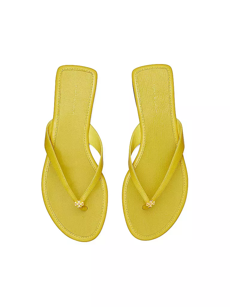 TORY BURCH | Sandalen - Zehentrenner | gelb