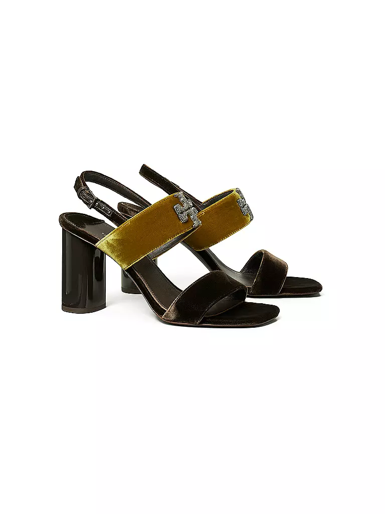 TORY BURCH | Sandalen ELEANOR PAVÉ | orange