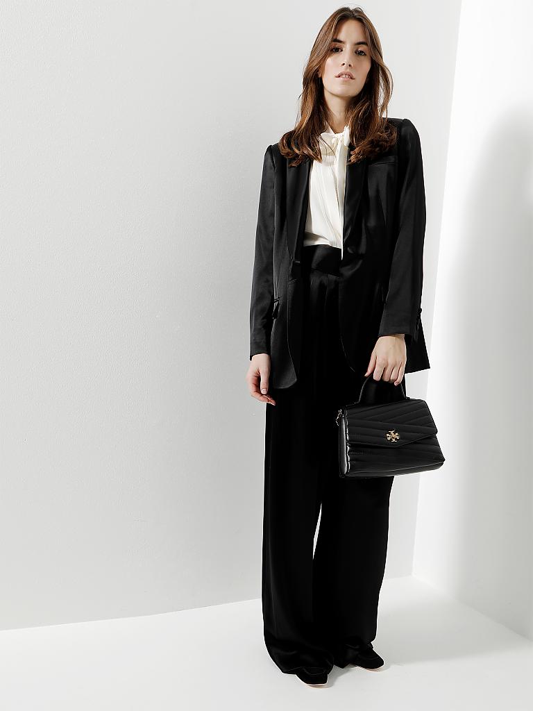 TORY BURCH | Satin-Blazer | schwarz