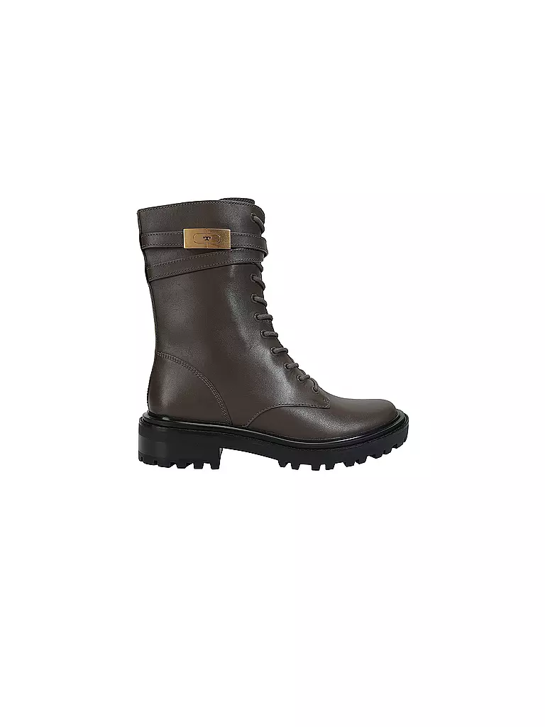 TORY BURCH | Schnürstiefel - Combat Boot | olive