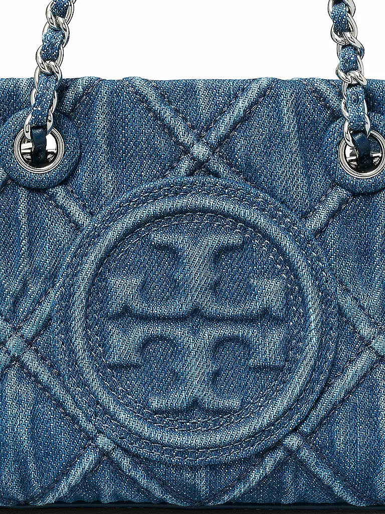 TORY BURCH | Tasche - Mini Tote FLEMING | dunkelblau