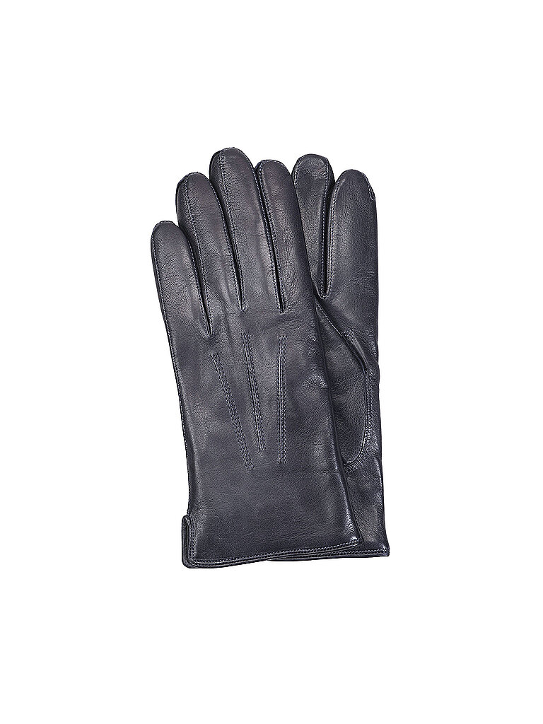 TR-HANDSCHUHE Lederhandschuhe  dunkelblau | 8