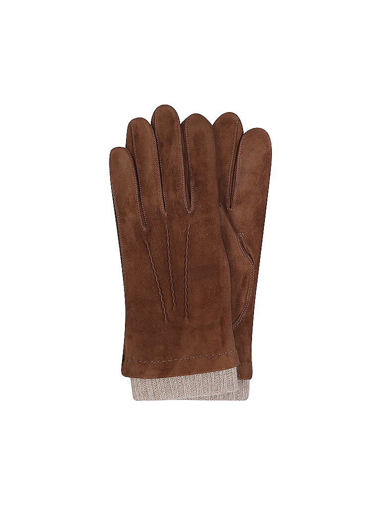TR-HANDSCHUHE Lederhandschuhe braun | 9,5