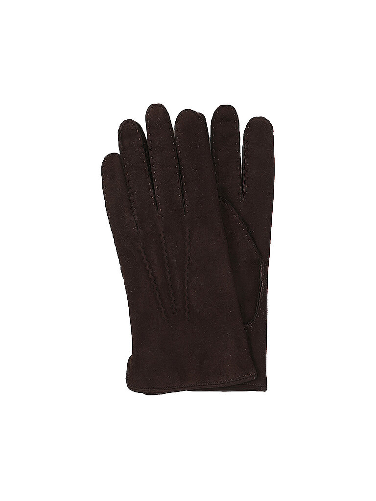 TR-HANDSCHUHE Lederhandschuhe  braun | 8