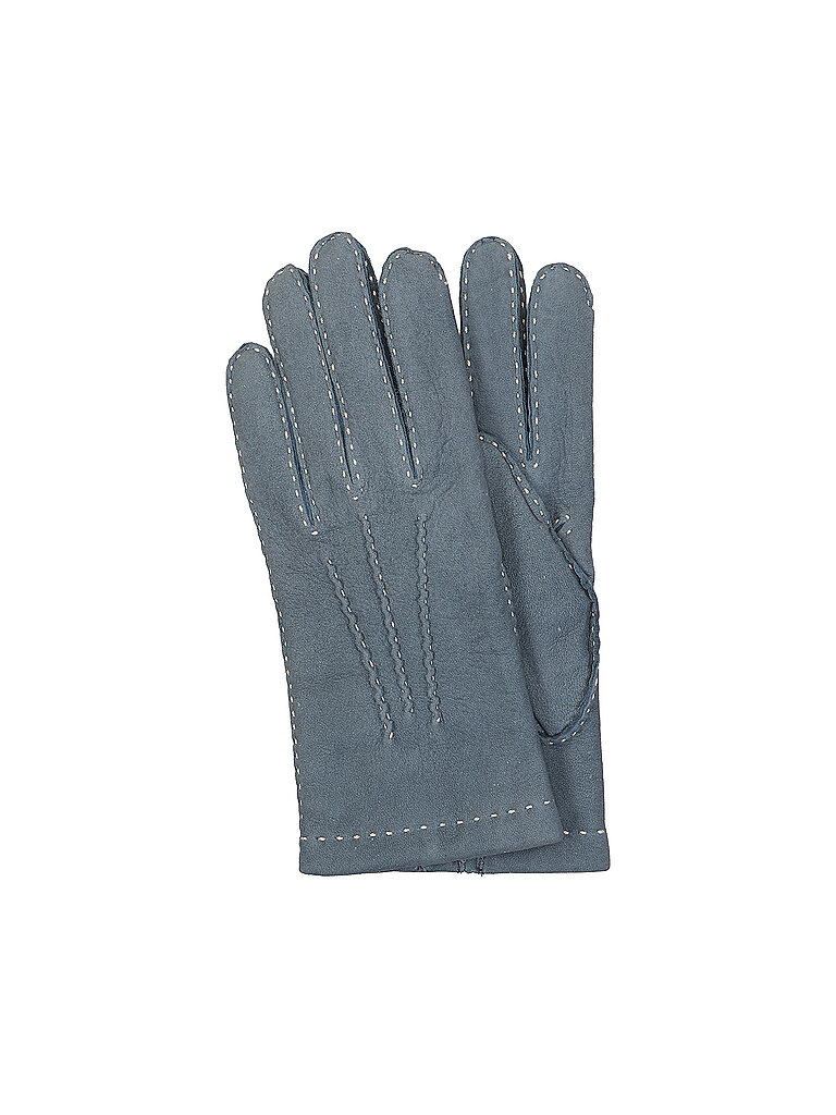 TR-HANDSCHUHE Lederhandschuhe blau | 8