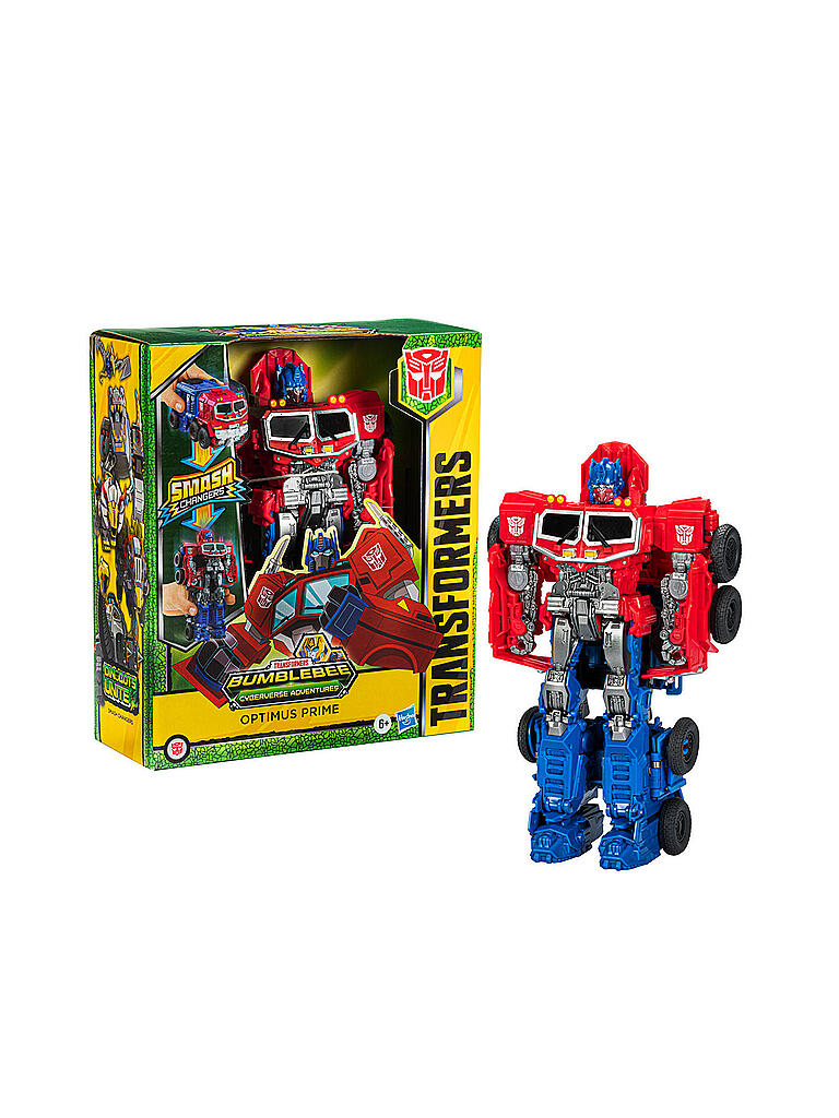 TRANSFORMERS  | Transformers Bumblebee Cyberverse Adventures Smash Changer Optimus Prime | keine Farbe