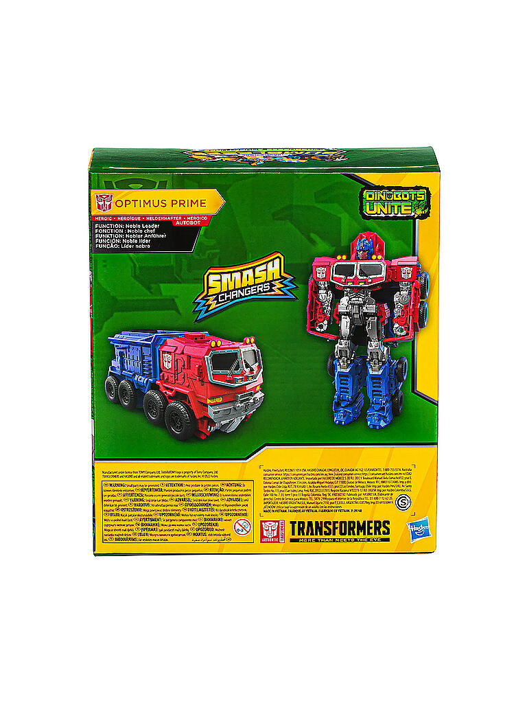 TRANSFORMERS  | Transformers Bumblebee Cyberverse Adventures Smash Changer Optimus Prime | keine Farbe