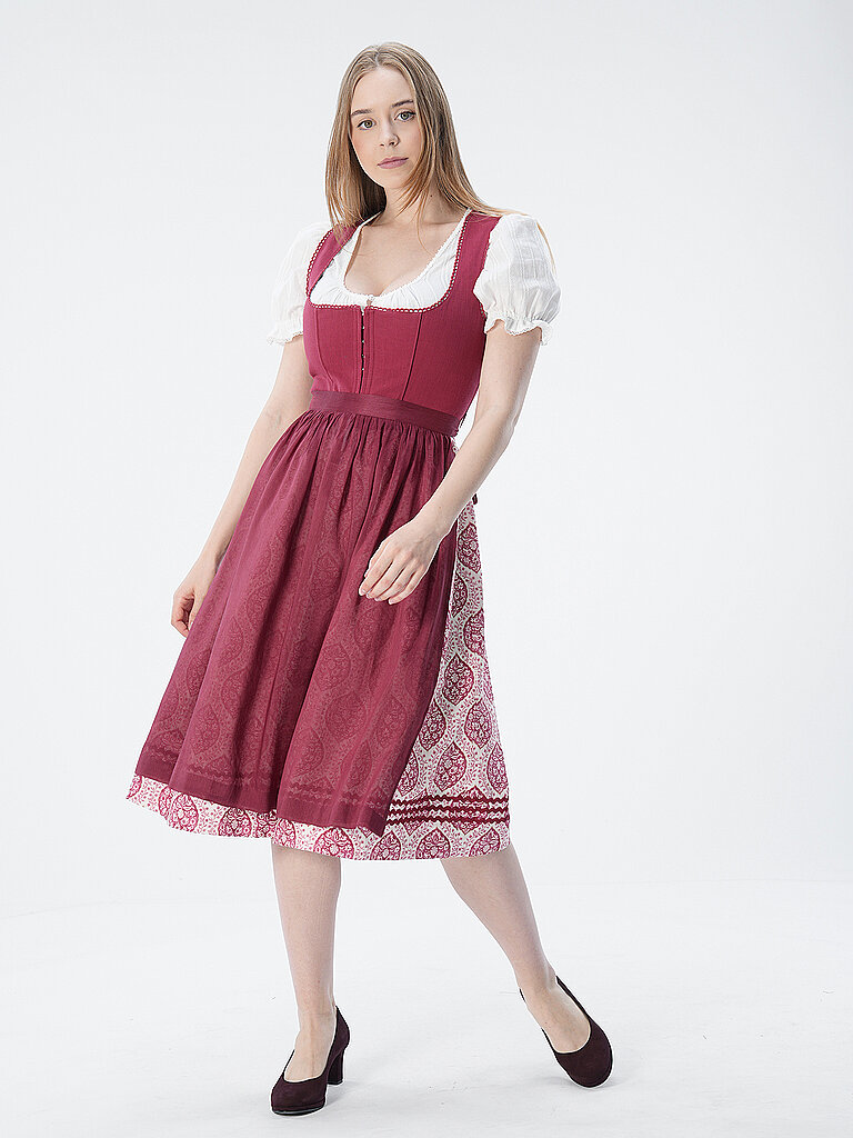 TRENTINI Dirndl rot 38 damen