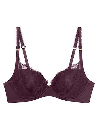 TRIUMPH | BH mit Bügel LOVE IN LACE claret