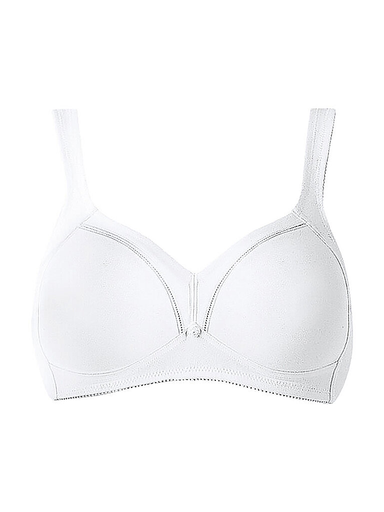 BH ohne Bügel COTTON 01 weiss weiss 95C damen