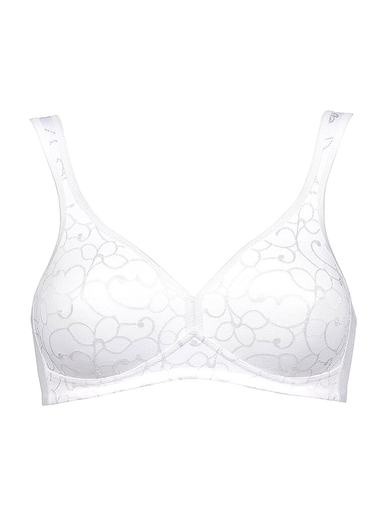 BH ohne Bügel ELEGANT COTTON weiß weiss 90D damen