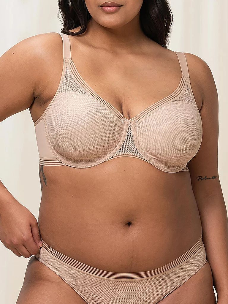 TRIUMPH Reggiseno Minimizer INFINITE SENSATION smooth skin beige | 90C