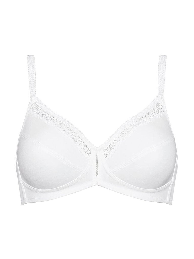 BH ohne Bügel COTTON BEAUTY N white weiss 95C damen