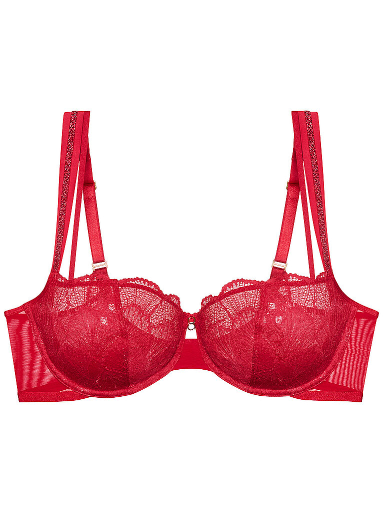 TRIUMPH BH mit Bügel PALINA MOONLIGHT KISS  shanghai red rot | 70D