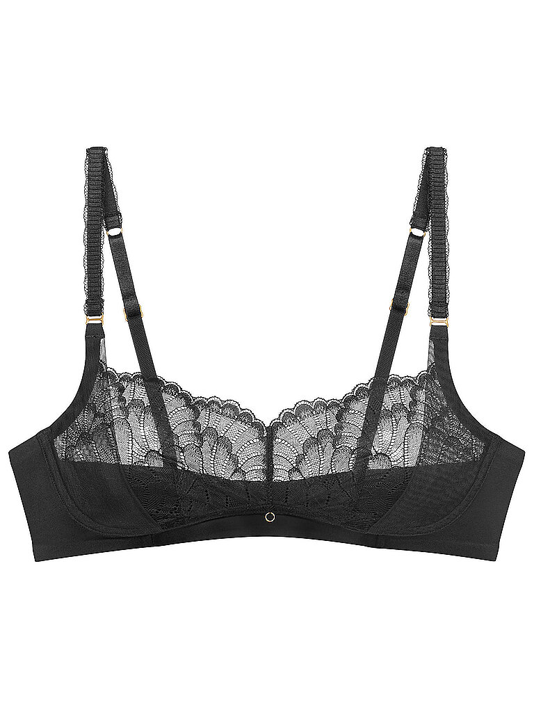 TRIUMPH Bustier LOVE IN LACE black schwarz | 75B