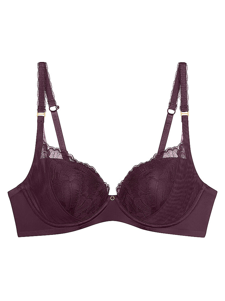TRIUMPH BH mit Bügel LOVE IN LACE claret dunkelrot | 85C