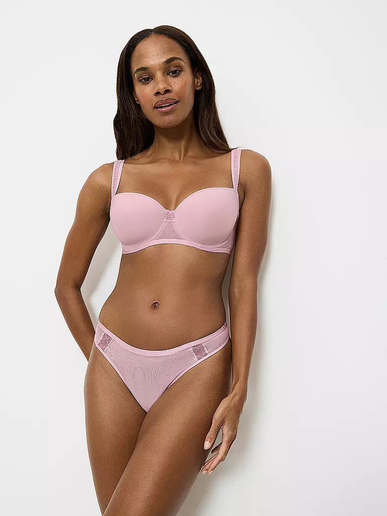TRIUMPH | BH gefüttert PALINA COSMIC HEARTBEAT vintage pink | schwarz