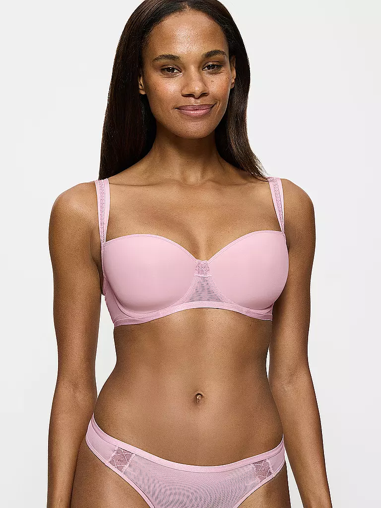 TRIUMPH | BH gefüttert PALINA COSMIC HEARTBEAT vintage pink | schwarz