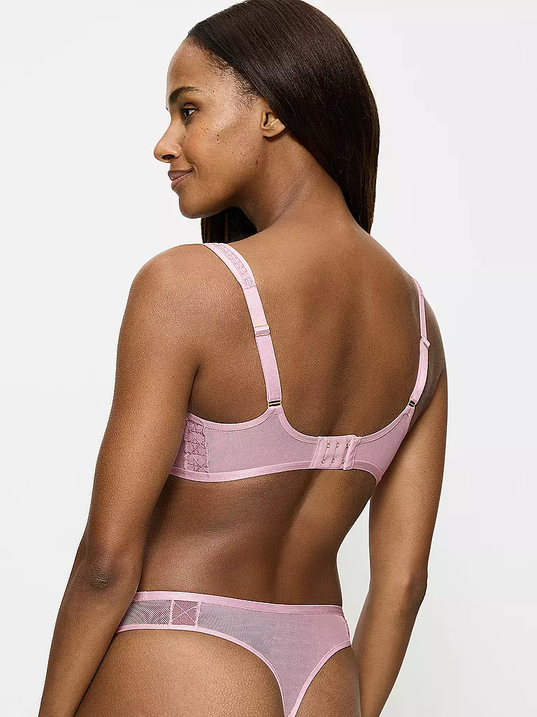 TRIUMPH | BH gefüttert PALINA COSMIC HEARTBEAT vintage pink | schwarz