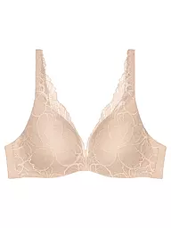 TRIUMPH | BH mit Bügel BODY MAKE-UP ILLUSION LACE  pigeon grey | beige