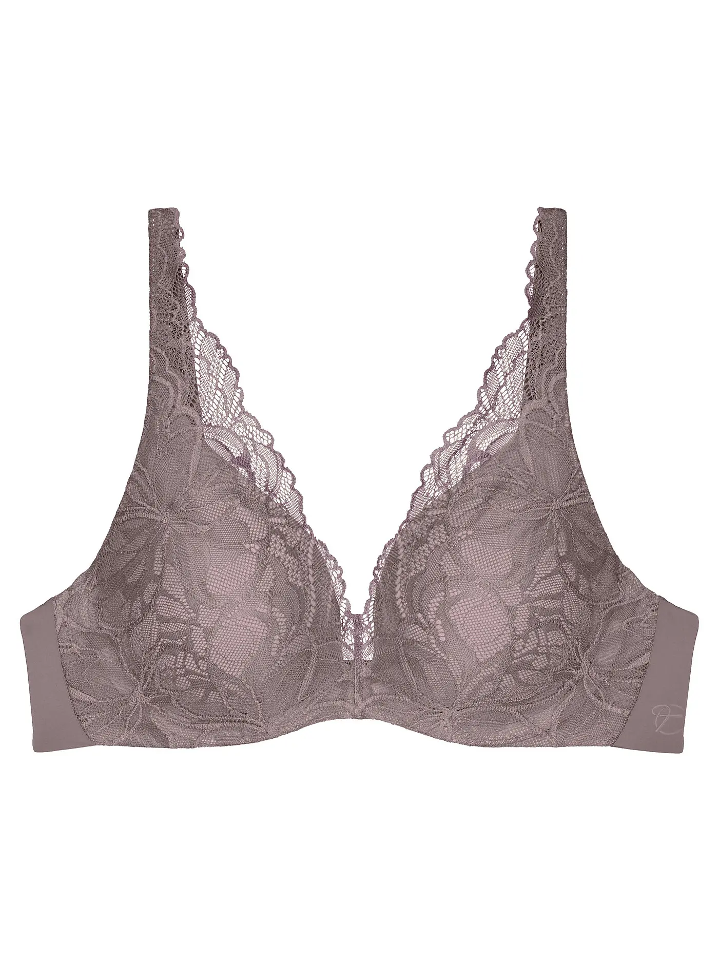 TRIUMPH | BH mit Bügel BODY MAKE-UP ILLUSION LACE  pigeon grey | grau