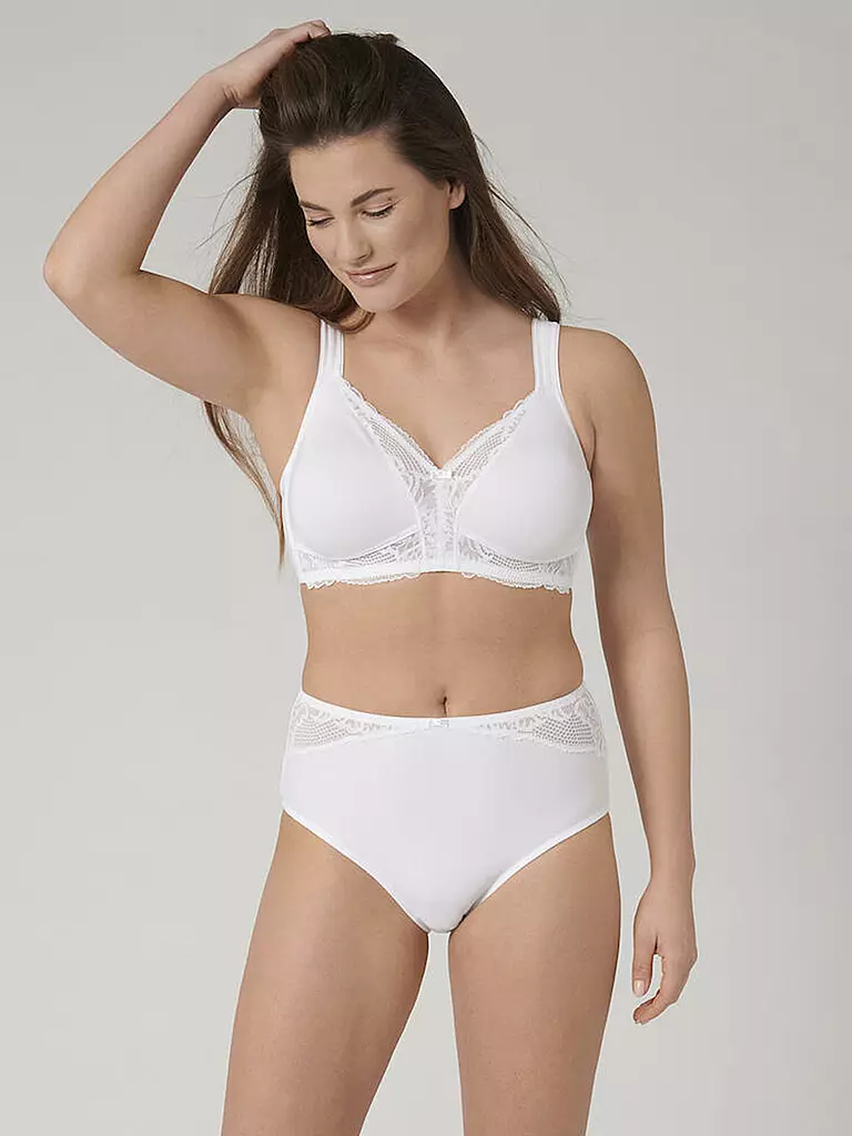 TRIUMPH | BH ohne Bügel Modern Lace white | weiss