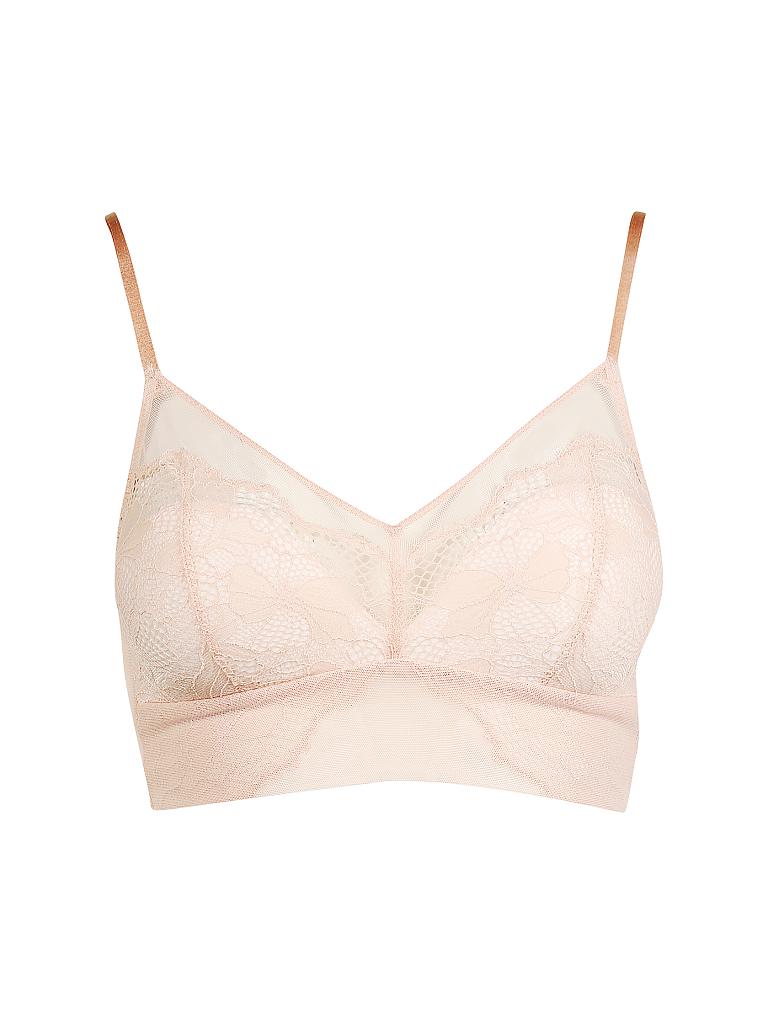 TRIUMPH | Bralette ohne Bügel  "Lace Spotlight" (Dusty Coral) | orange