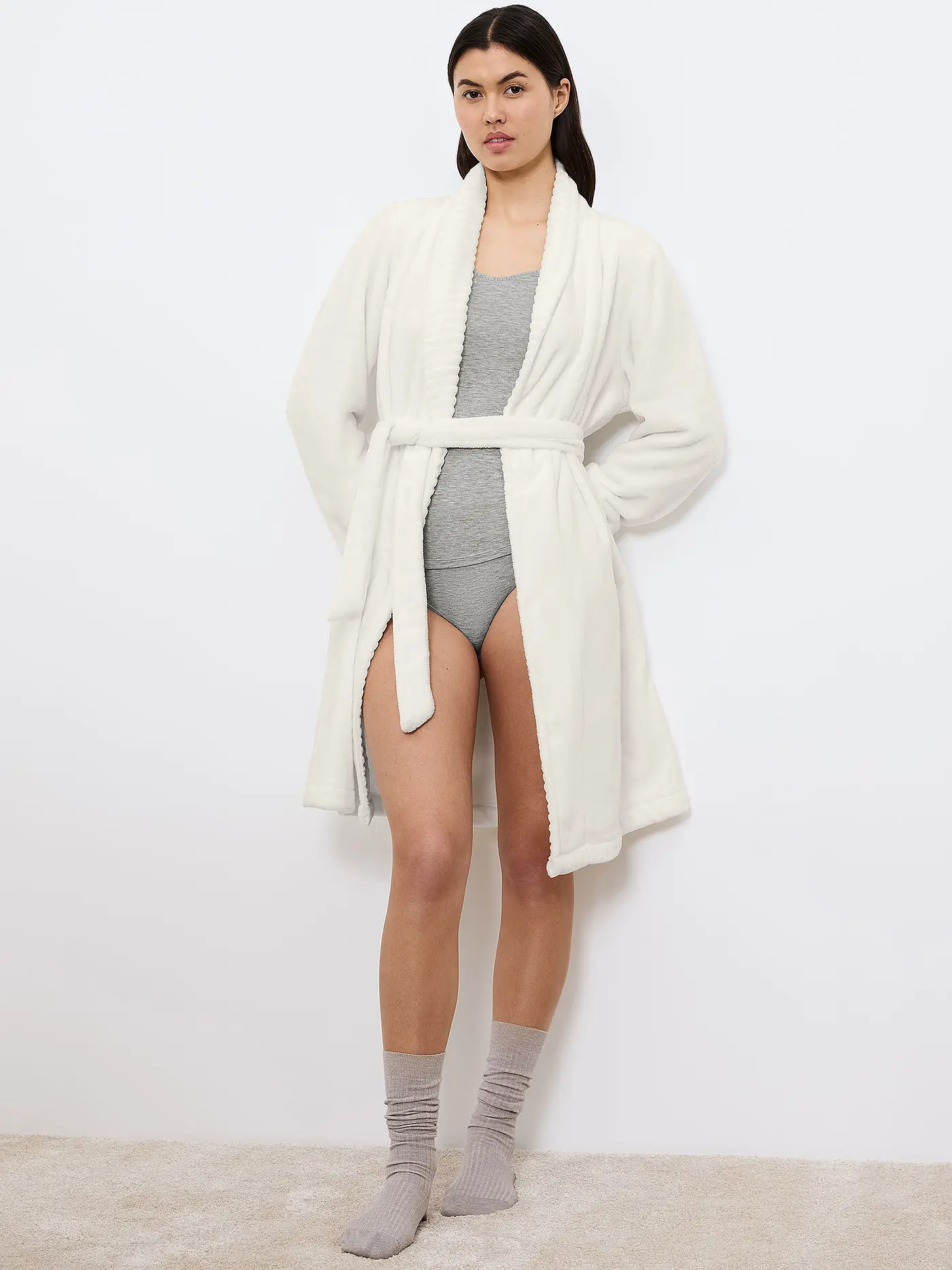 TRIUMPH | Morgenmantel ROBES | creme