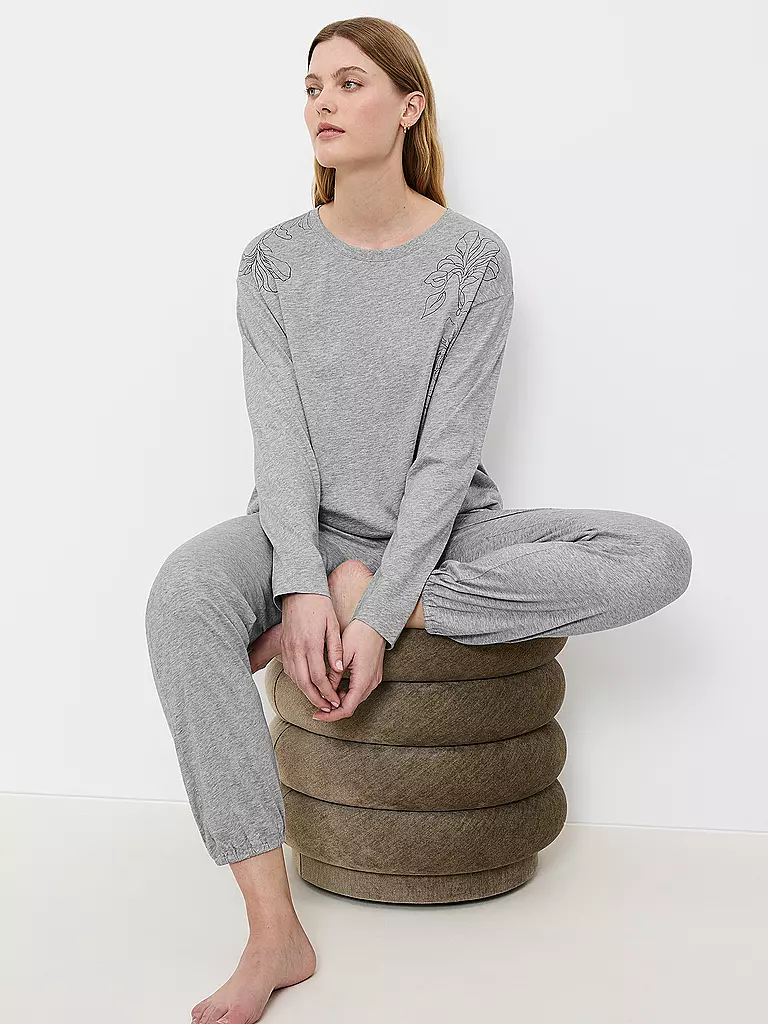 TRIUMPH | Pyjama | grau